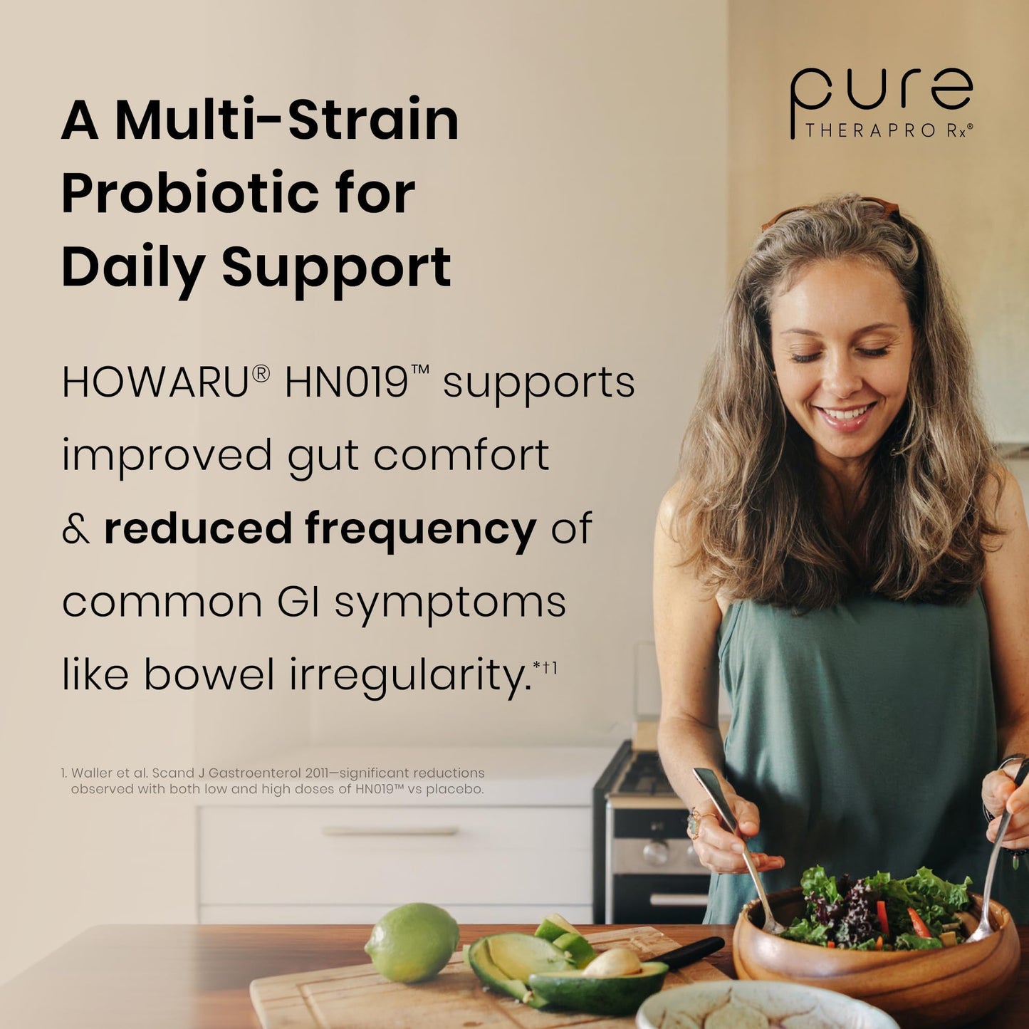 Pure Therapro Rx Power Probiotic Daily - 30 Acid-Resistant Capsules | 4 Proven Strains - 30 Billion CFU/Capsule | Patented Activ-Vial Desiccant Bottle - dailyvitalstore