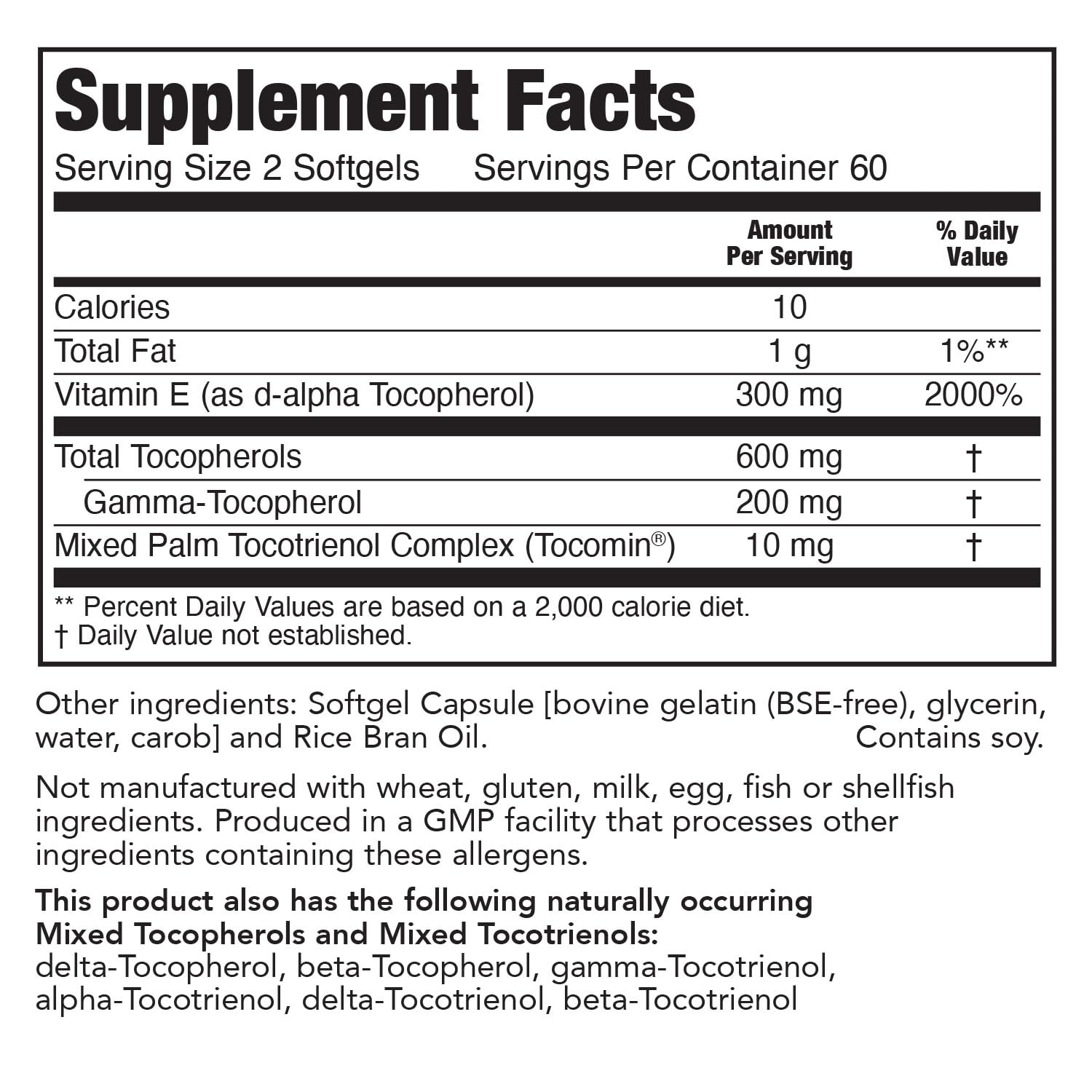 PureFormulas Vitamin E Complex, Full-Spectrum Vitamin E for Cardiovascular and Immune Support, Gamma-tocopherol Rich Antioxidant, Gluten-Free & Kosher, 120 Softgels for Antioxidant Protection - dailyvitalstore