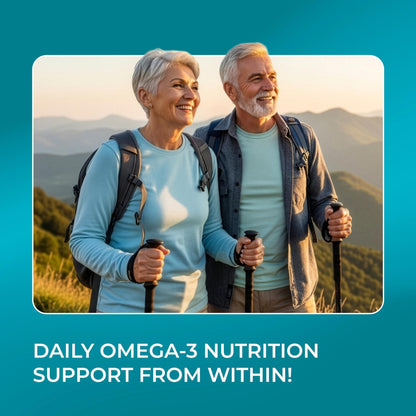 PUREHEALTH RESEARCH Complete Omega 3 Fish Oil Softgels - Omega-3 Fatty Acid Supplements for Women & Men - EPA DHA Supplement for Hearth, - dailyvitalstore