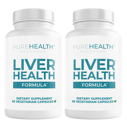 PUREHEALTH Research Liver Health – Liver Cleanse Detox & Repair Support Supplement- with Milk Thistle, Turmeric Powder, Dandelion, Artichoke, Beet Root, Ginger - dailyvitalstore