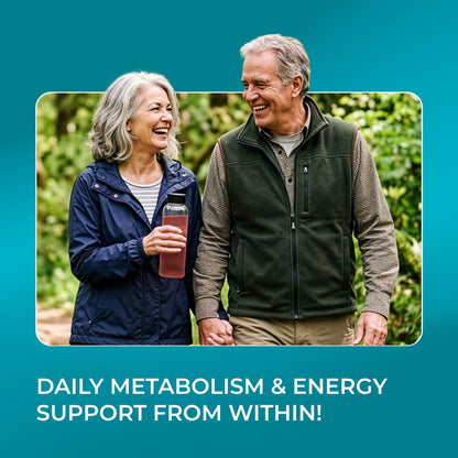 PUREHEALTH RESEARCH Metabolic Reds - Organic Superfood Powder Supplement - Fruit, Veggie, Adaptogenic, Probiotic Blends & More - for Metabolism & Energy Support - dailyvitalstore