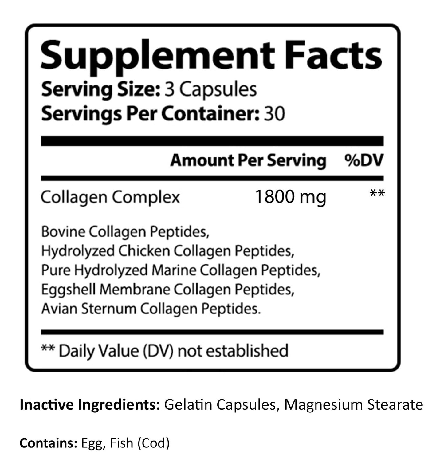 PureNature Collagen Ultra - Collagen Peptides with 5 Types I, II, III, V & X Naturally-Sourced Hydrolyzed Collagen for Hair, Skin, - dailyvitalstore