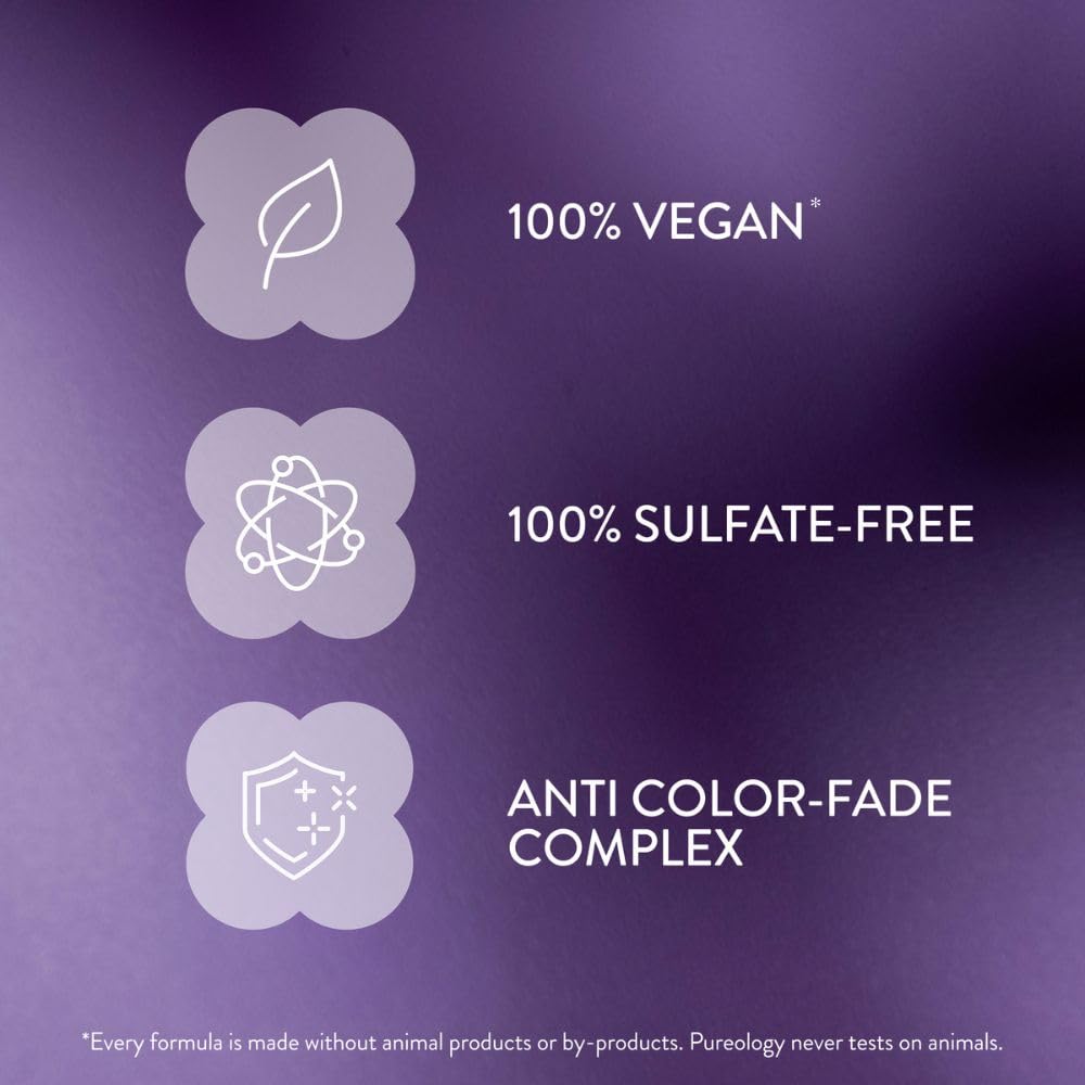 Pureology Hydrate Conditioner - For Dry or Color Treated Hair, Nourishing Conditioner to Restore Moisture and Seal in Hydration, Vegan, 9 Fl Oz - dailyvitalstore