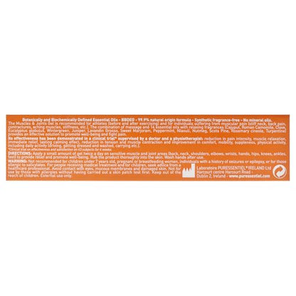 Puressentiel Muscles and Joints Gel - Soothing Gel for Muscle Relief and Knee Relief - Cooling Gel for Foot Relief - Back Gel - 2.02 oz - dailyvitalstore