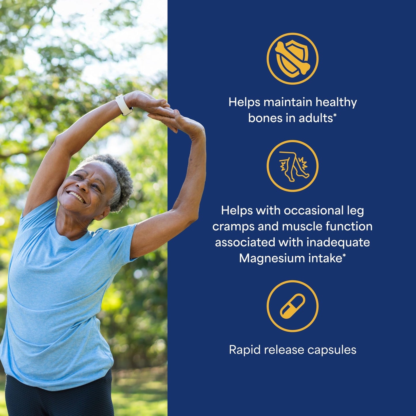 Puritan's Pride Triple Magnesium Complex with Magnesium Oxide, Aspartate, and Citrate 400mg, Dietary Supplement for Muscle, Heart, Nerve, and Bone Support, 120 Rapid Release Capsules - dailyvitalstore