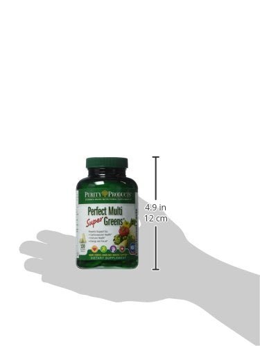 Purity Products Perfect Multi Super Greens Dietary Supplement Health Nutrition, 120 count - dailyvitalstore