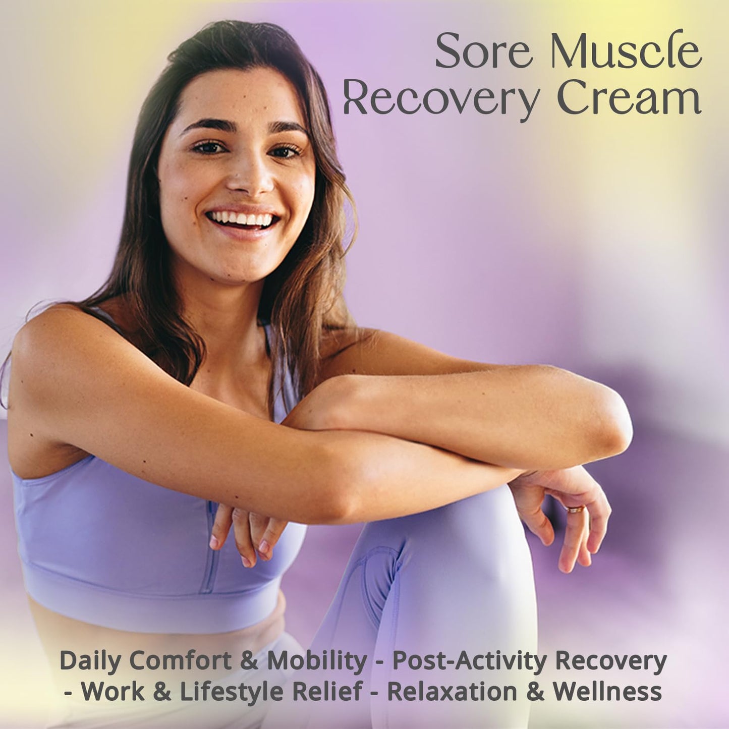 PURPLE CANYON All in One Magnesium Pain Cream – Natural Pain Relief Cream with Arnica, MSM & Capsaicin for Muscle & Joint Support – Fast-Absorbing, Non-Greasy Formula with Aloe Vera & Turmeric - dailyvitalstore