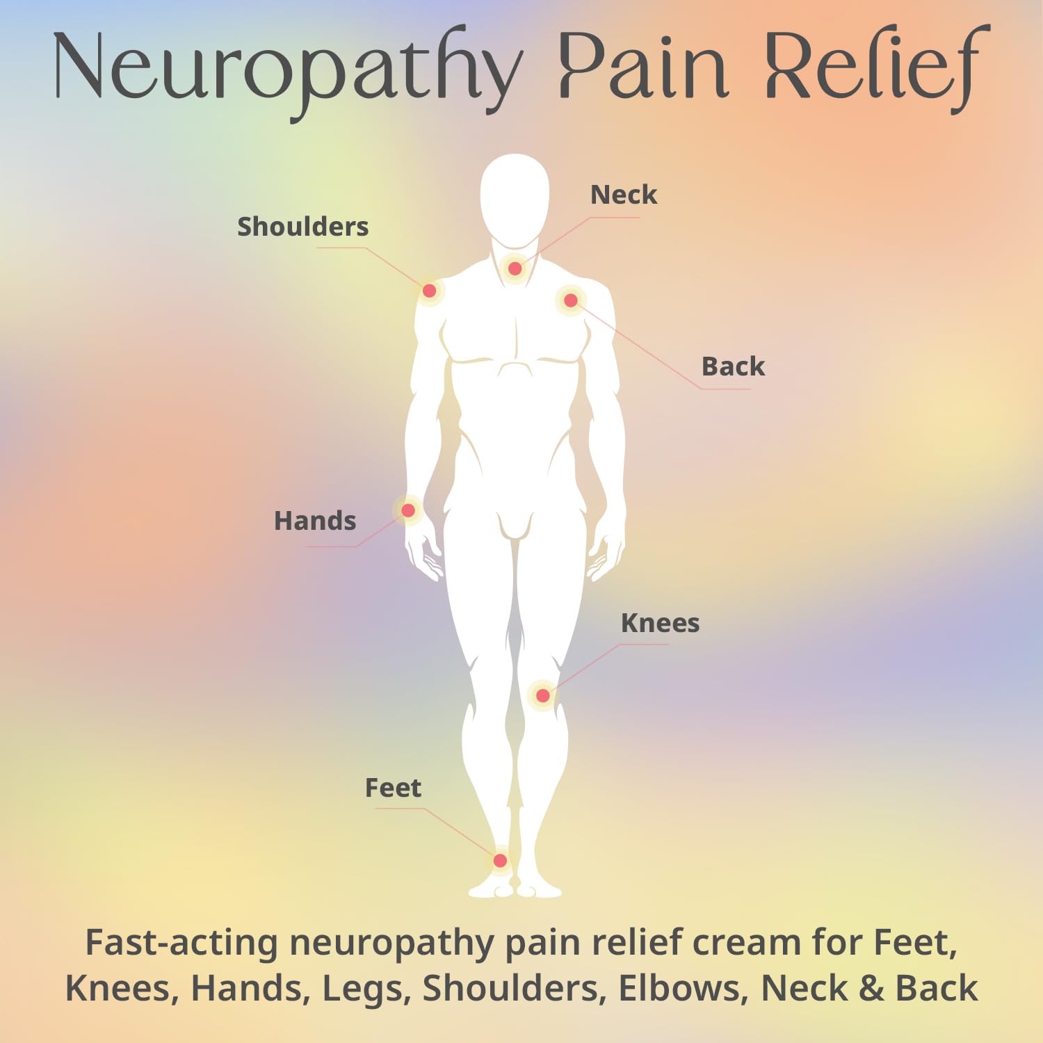 PURPLE CANYON Nerve Pain Relief Cream for Neuropathy – for Feet & Legs | MSM, Arnica, Alpha Lipoic Acid | Fast-Absorbing, Non-Greasy Formula | 2 oz - dailyvitalstore