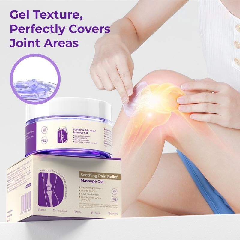 Purple Gel, Knees, Lumbar, Neck, Hands, and Feet - dailyvitalstore