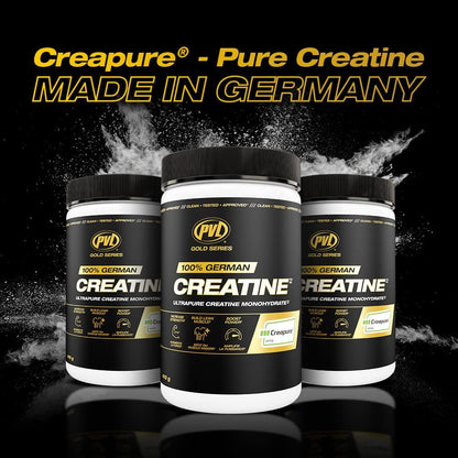 PVL Creapure Creatine – 100% Pure German Creatine Monohydrate Powder-Pharmaceutical Grade Muscle Building Supplement for Strength Training, Pre Workout & Post Workout Protein Support–410g 82 Servings - dailyvitalstore