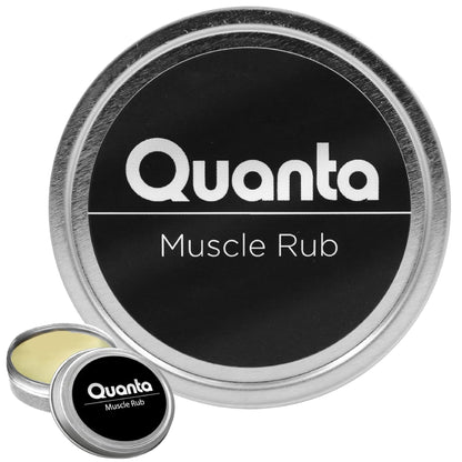 Quanta Muscle Rub - Coconut Oil, Vitamin E, Arnica, Ginger Root, Turmeric & Lavender – 1 oz - dailyvitalstore