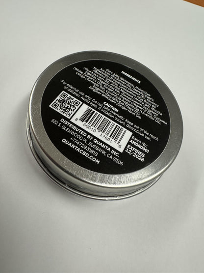 Quanta Muscle Rub - Coconut Oil, Vitamin E, Arnica, Ginger Root, Turmeric & Lavender – 1 oz - dailyvitalstore