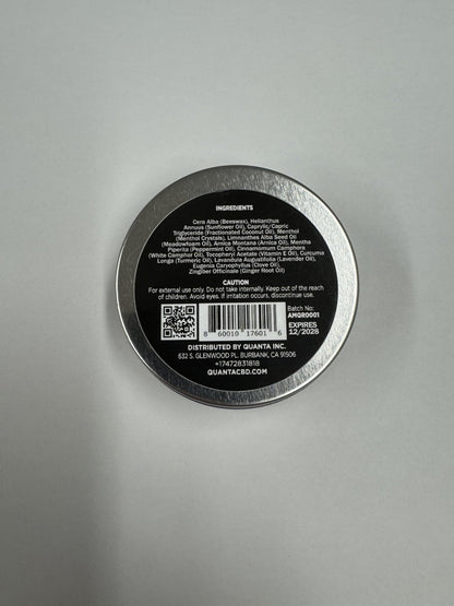 Quanta Muscle Rub - Coconut Oil, Vitamin E, Arnica, Ginger Root, Turmeric & Lavender – 1 oz - dailyvitalstore