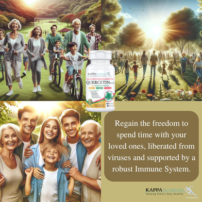 QUERCETIN PLUS, Quercetin 1,000mg, Bromelain 500mg and Vitamin C 1,000mg, (120 Capsules), 3 in 1 from Bioflavonoids, Supports Immune, Cardiovascular & Respiratory Health, Seasonal Allergy Relief. - dailyvitalstore