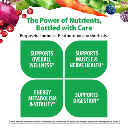 Rainbow Light Mens Multivitamin One + | 60 Caplets | Supports Energy & Antioxidant Health | with Real Food Nutrients, - dailyvitalstore