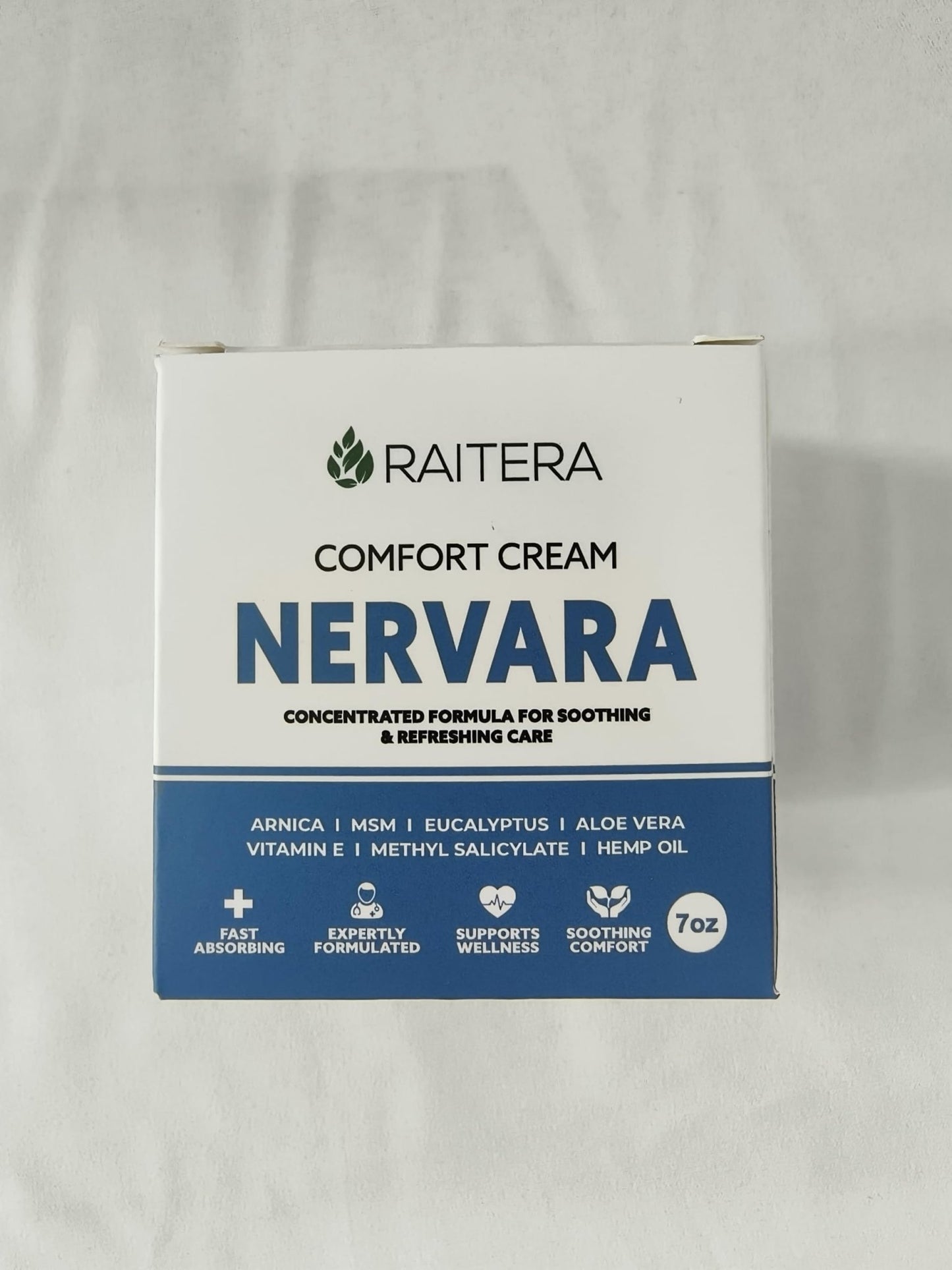 Raitera Neuropathy Cream – Extra Strength for Feet, Hands, Legs, Toes – Advanced Cooling Non-Greasy Fast Absorbing Formula - Natural Ingredients Frankincense, Arnica, Aloe Vera, Turmeric, MSM - dailyvitalstore
