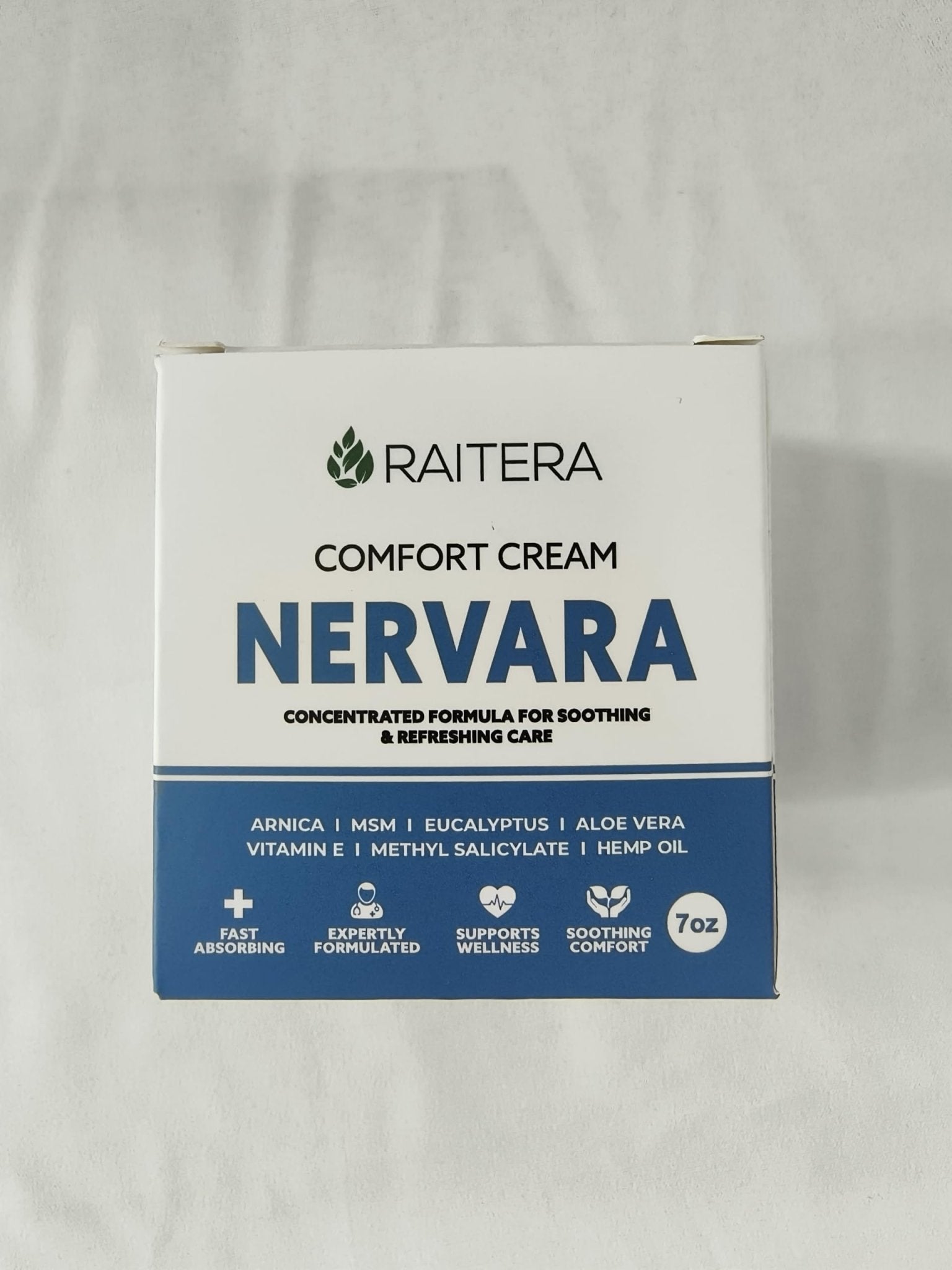 Raitera Neuropathy Cream – Extra Strength for Feet, Hands, Legs, Toes – Advanced Cooling Non-Greasy Fast Absorbing Formula - Natural Ingredients Frankincense, Arnica, Aloe Vera, Turmeric, MSM - dailyvitalstore