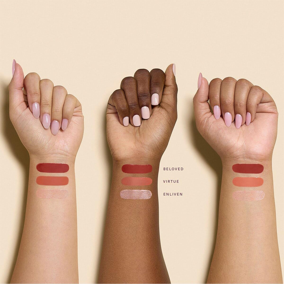 Rare Beauty Limited Edition Mini Blush & Luminize Trio - Beloved - Virtue - Enliven - New In Box - dailyvitalstore