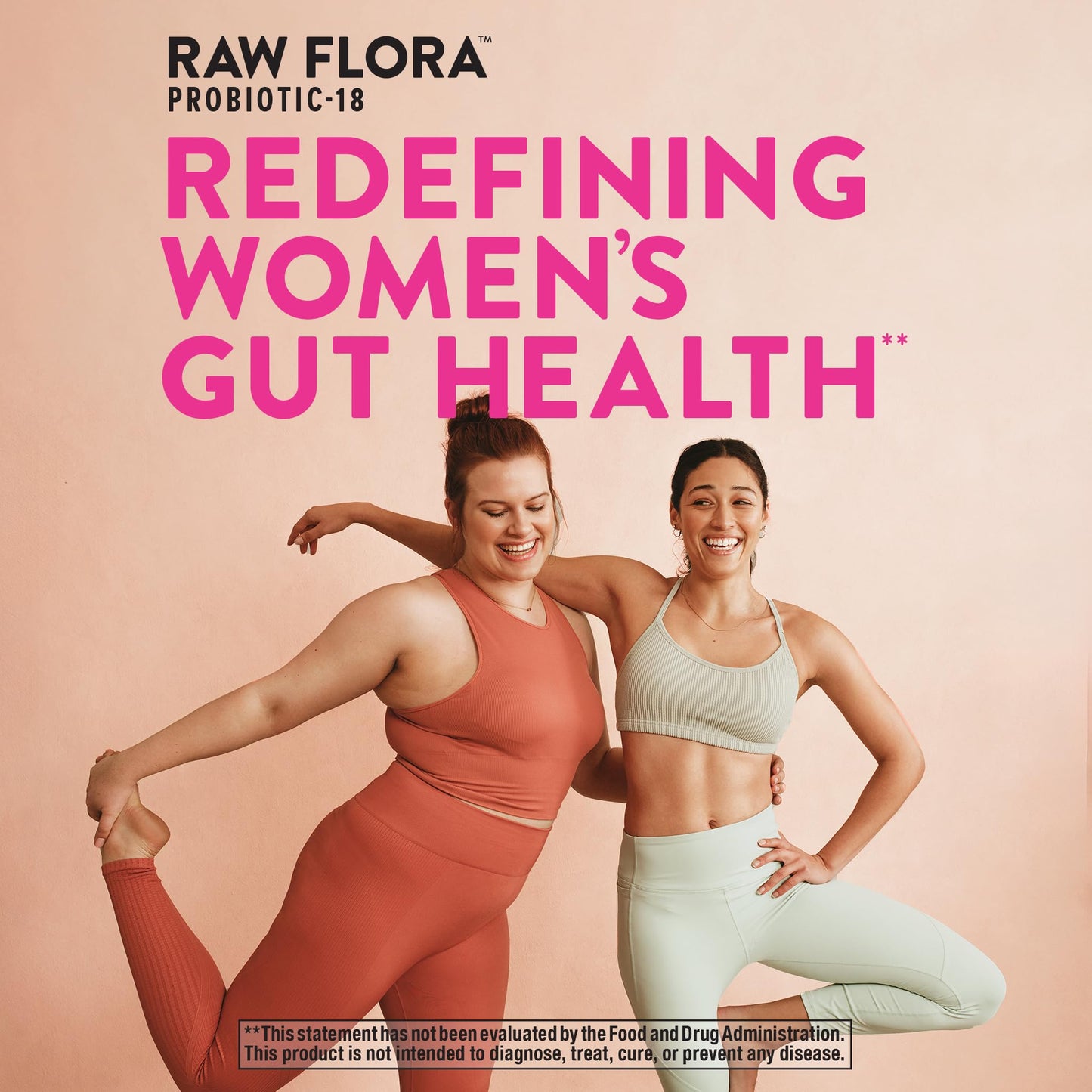 Raw Flora Probiotics for Women | 30 Billion CFU | 33 Capsules | with Cranberry and D-Mannose | Vegan, Non-GMO & Gluten Free Supplement - dailyvitalstore