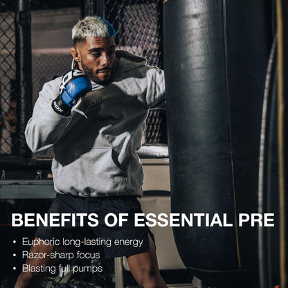 RAW Nutrition - Essential Pre - Chris Bumstead Pre Workout Formula, Sports Nutrition Pre-Workout Powders | Men & Womens Drink - dailyvitalstore