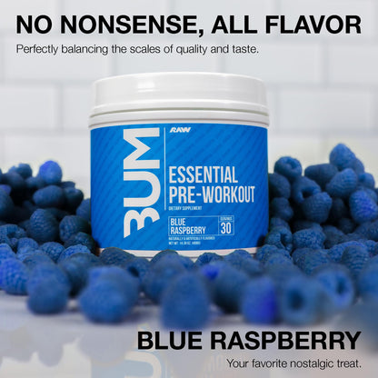RAW Nutrition - Essential Pre - Chris Bumstead Pre Workout Formula, Sports Nutrition Pre-Workout Powders | Men & Womens Drink, Energy Powder - dailyvitalstore