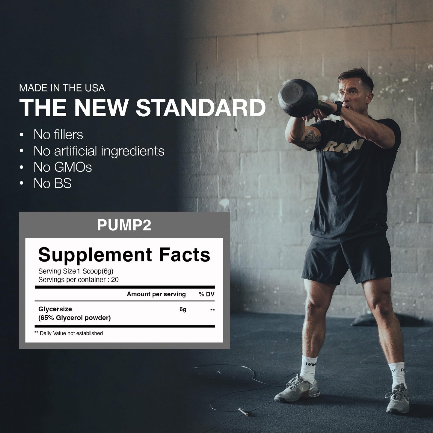 RAW Pump2 Pre Workout | Glycerol Pump Pre Workout Supplement, Pair Pump Supplement for Best Results Or Any Preworkout Powder | Enhanced Hydratio - dailyvitalstore