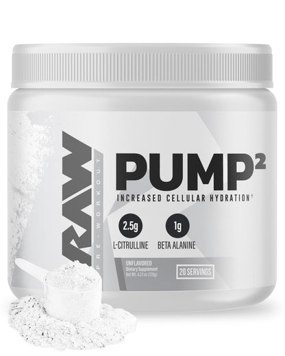 RAW Pump2 Pre Workout | Glycerol Pump Pre Workout Supplement, Pair Pump Supplement for Best Results Or Any Preworkout Powder | Enhanced Hydratio - dailyvitalstore