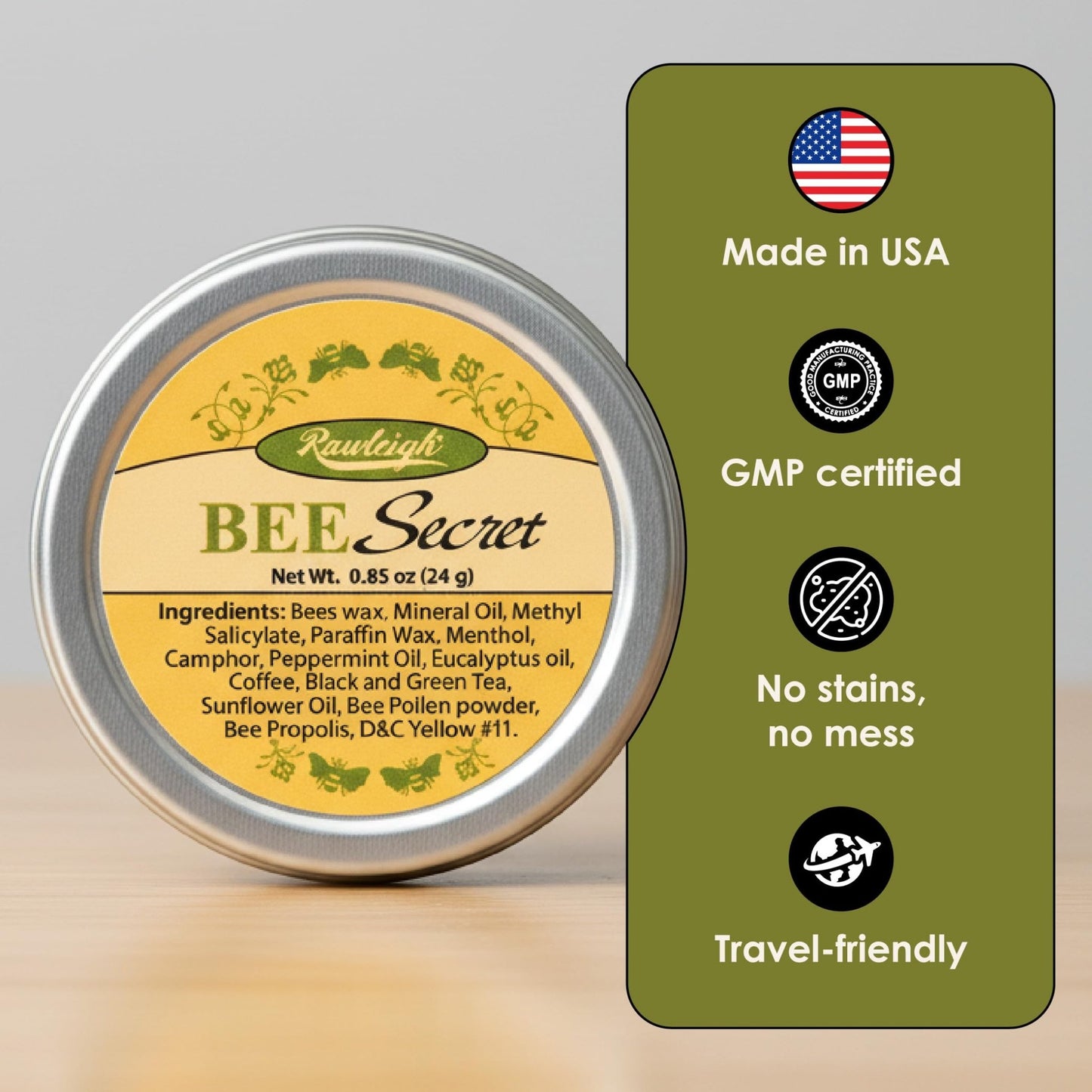 Rawleigh Bee Secret Soothing Balm: 0.85 oz - Pack of 1 - dailyvitalstore