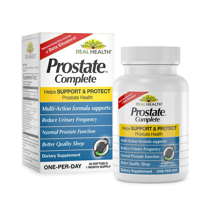 Real Health The Prostate Formula - Prostate Health Supplements for Men, Saw Palmetto Formula for Healthy Bladder and Urinary Support, - dailyvitalstore