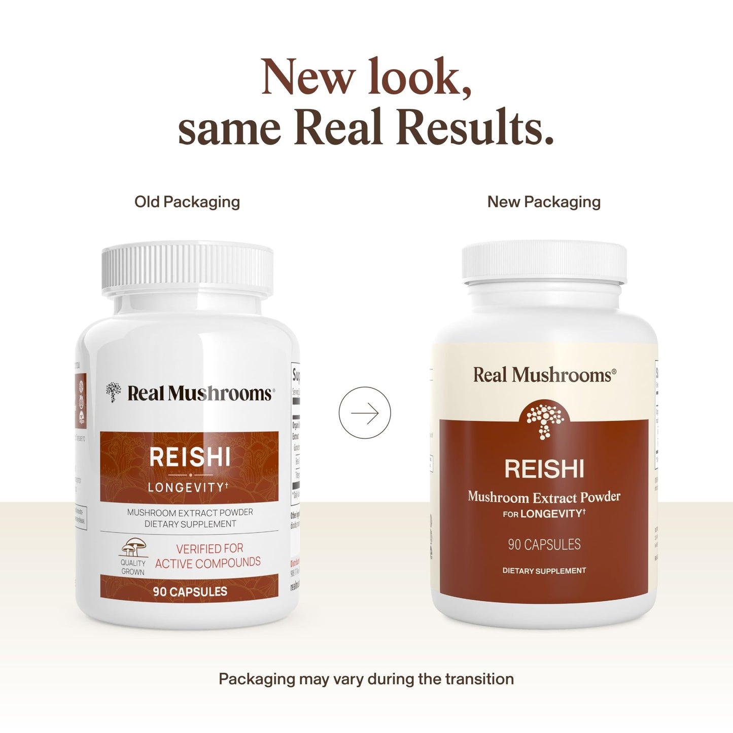 Real Mushrooms Reishi Mushroom Capsules - Handpicked Organic Mushroom Extracts - dailyvitalstore