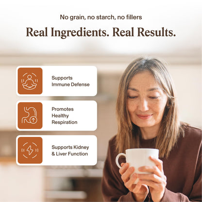 Real Mushrooms Supplement Capsules - Cordyceps Mushroom Powder Rich in Beta Glucans - Mushroom Pills Cordyceps for Energy and Performance - Vegan, Non-GMO, No Grain Fillers, 120 ct - dailyvitalstore
