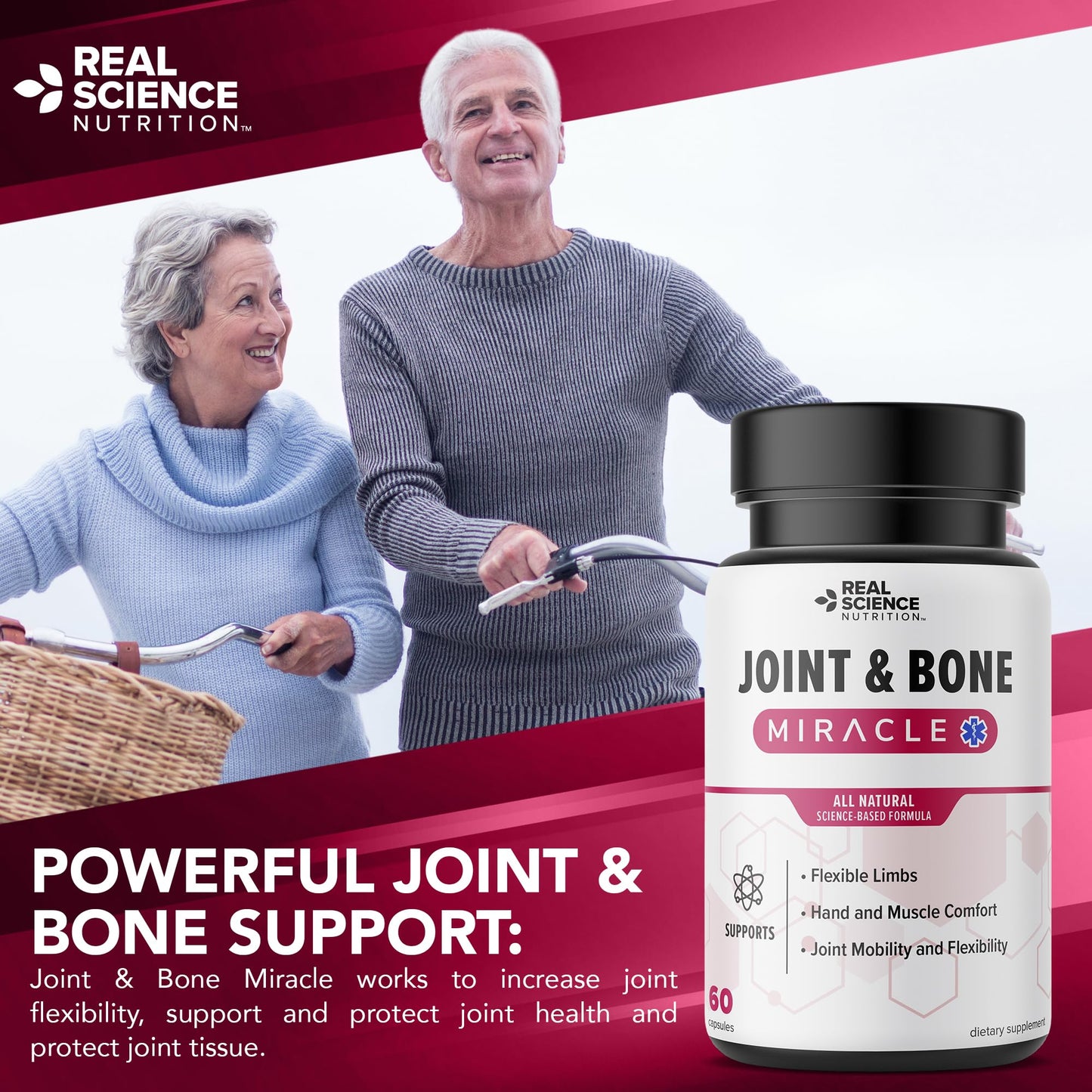 Real Science Nutrition Offers Joint & Bone Miracle for Enhanced Joint Mobility and Alleviating Muscle Discomfort - dailyvitalstore