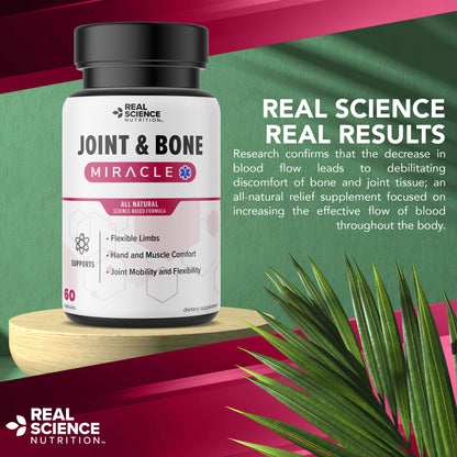 Real Science Nutrition Offers Joint & Bone Miracle for Enhanced Joint Mobility and Alleviating Muscle Discomfort - dailyvitalstore
