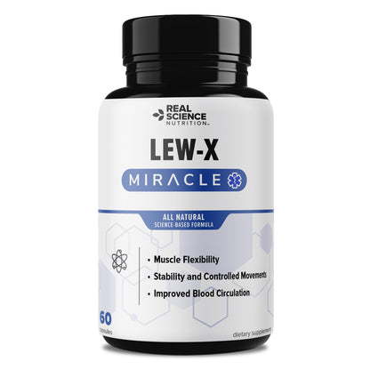 Real Science Nutrition Offers Lew-X - A Nutritional Supplement Formulated for Lewy Body Relief to Support Memory & Clarity, Cognitive Enhancement, Relieve Tremors, Shaking, and Muscle Stiffness, - dailyvitalstore
