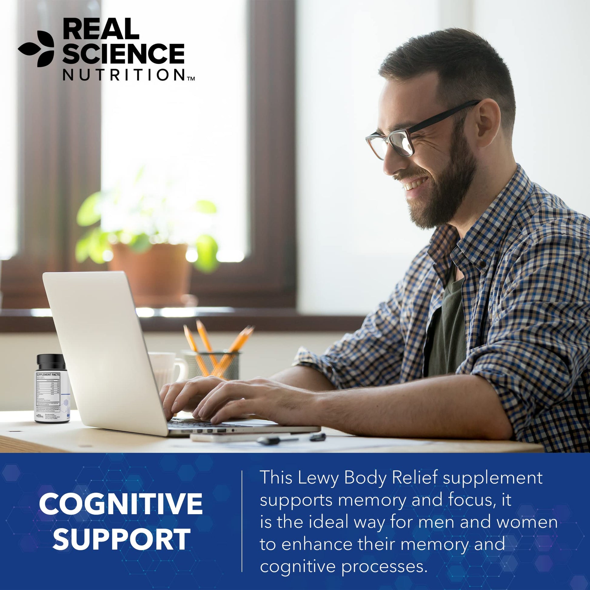 Real Science Nutrition Offers Lew-X - A Nutritional Supplement Formulated for Lewy Body Relief to Support Memory & Clarity, Cognitive Enhancement, Relieve Tremors, Shaking, and Muscle Stiffness, - dailyvitalstore