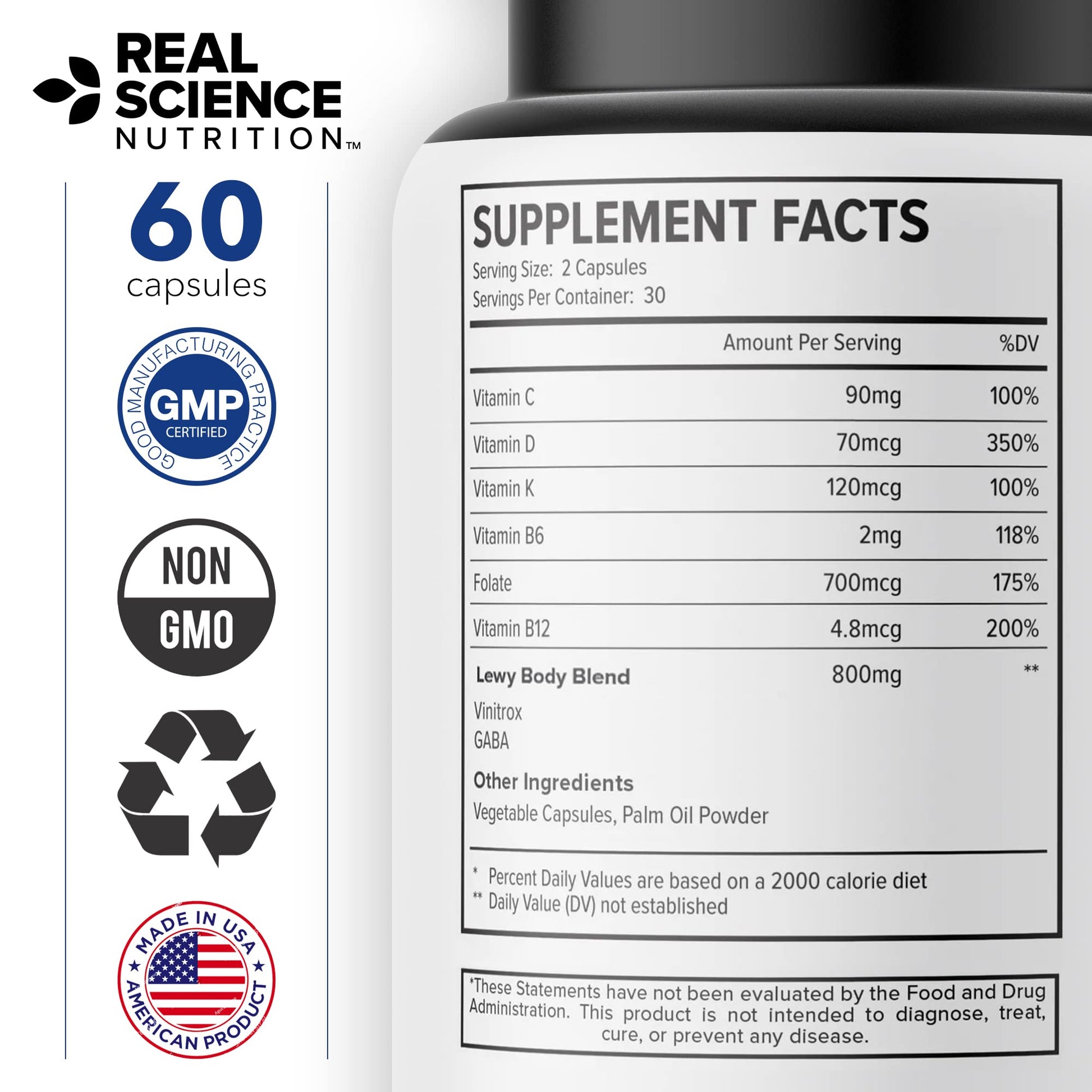 Real Science Nutrition Offers Lew-X - A Nutritional Supplement Formulated for Lewy Body Relief to Support Memory & Clarity, Cognitive Enhancement, Relieve Tremors, Shaking, and Muscle Stiffness, - dailyvitalstore