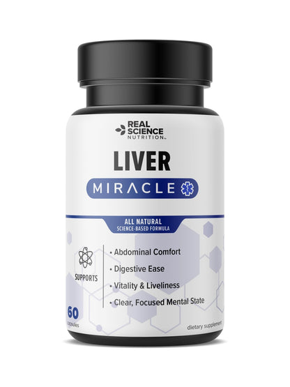 Real Science Nutrition Offers Liver Miracle, Alleviating Symptoms of Abdominal Discomfort, Boosting Energy Levels, Enhancing Mental Clarity, & Overall Vitality - dailyvitalstore