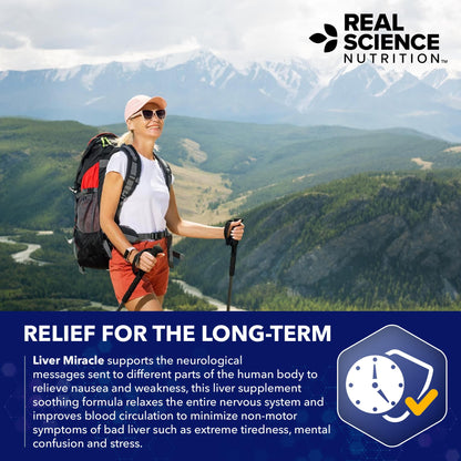 Real Science Nutrition Offers Liver Miracle, Alleviating Symptoms of Abdominal Discomfort, Boosting Energy Levels, Enhancing Mental Clarity, & Overall Vitality - dailyvitalstore