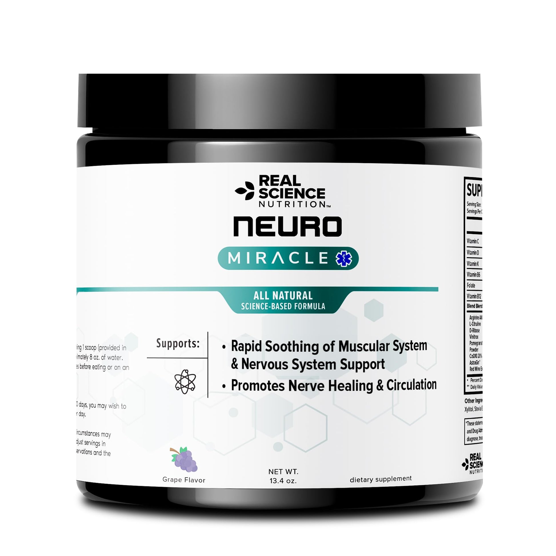 Real Science Nutrition Offers Neuropathy Miracle a Natural Powder Supplement to Improve Circulation and Provide Relief for Neuropathy - dailyvitalstore