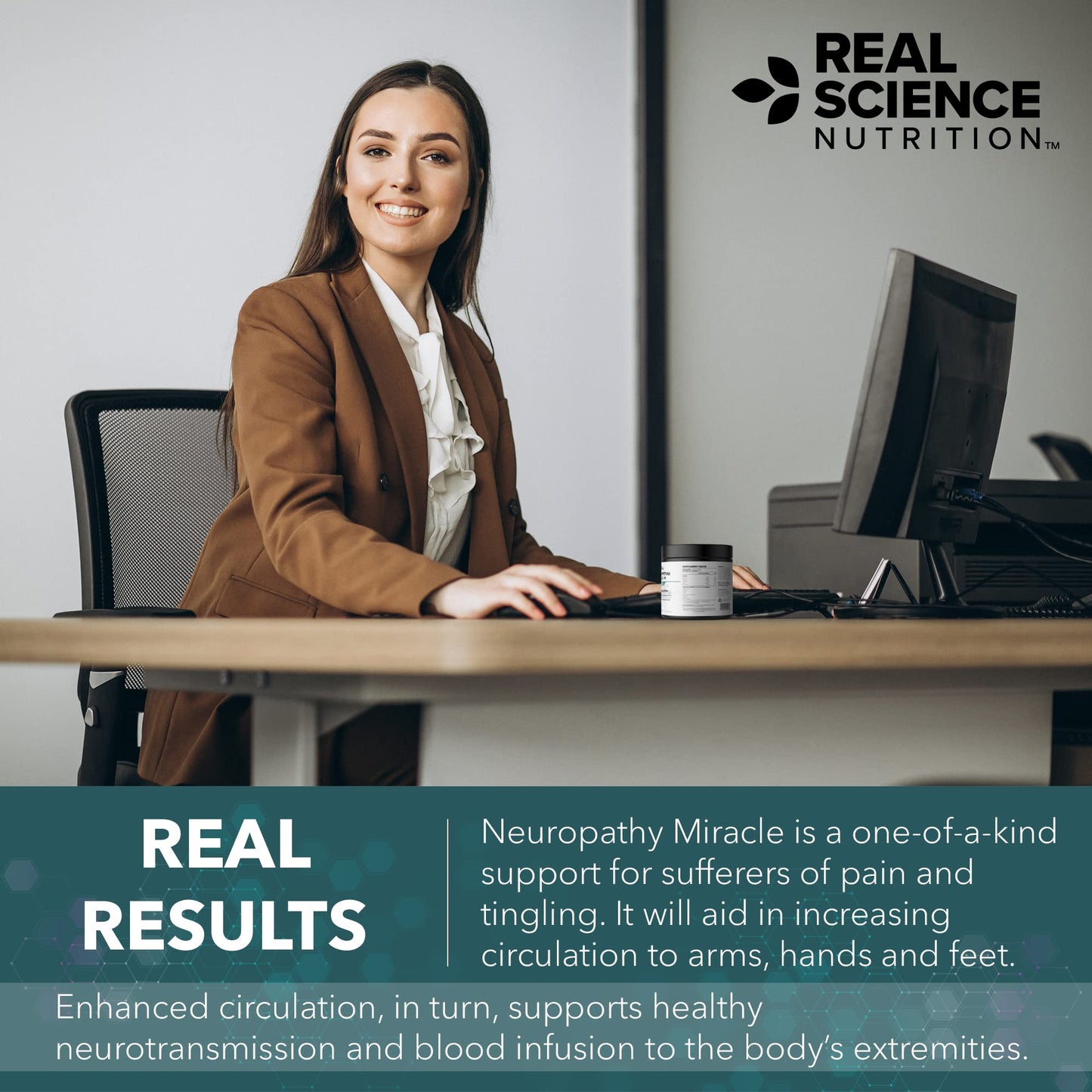 Real Science Nutrition Offers Neuropathy Miracle a Natural Powder Supplement to Improve Circulation and Provide Relief for Neuropathy - dailyvitalstore