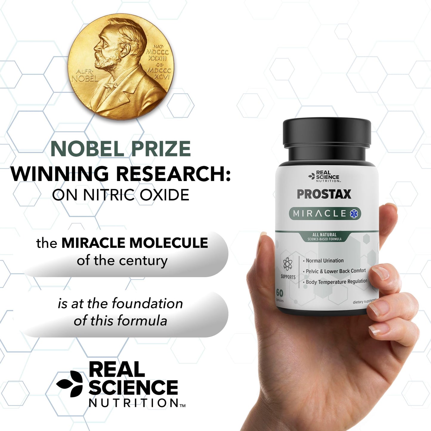 Real Science Nutrition Offers Prostax Miracle: A Natural Supplement for Bladder and Kidney Health, Mens Health Products - dailyvitalstore