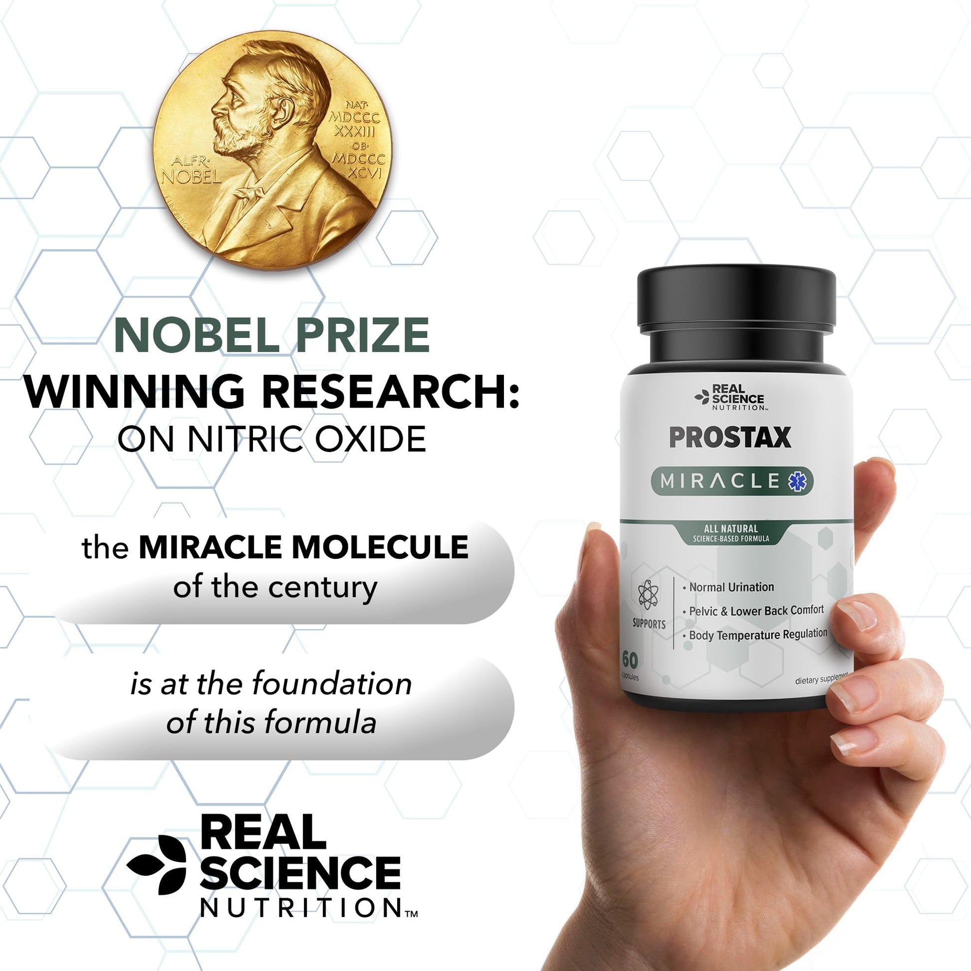 Real Science Nutrition Offers Prostax Miracle: A Natural Supplement for Bladder and Kidney Health, Mens Health Products - dailyvitalstore