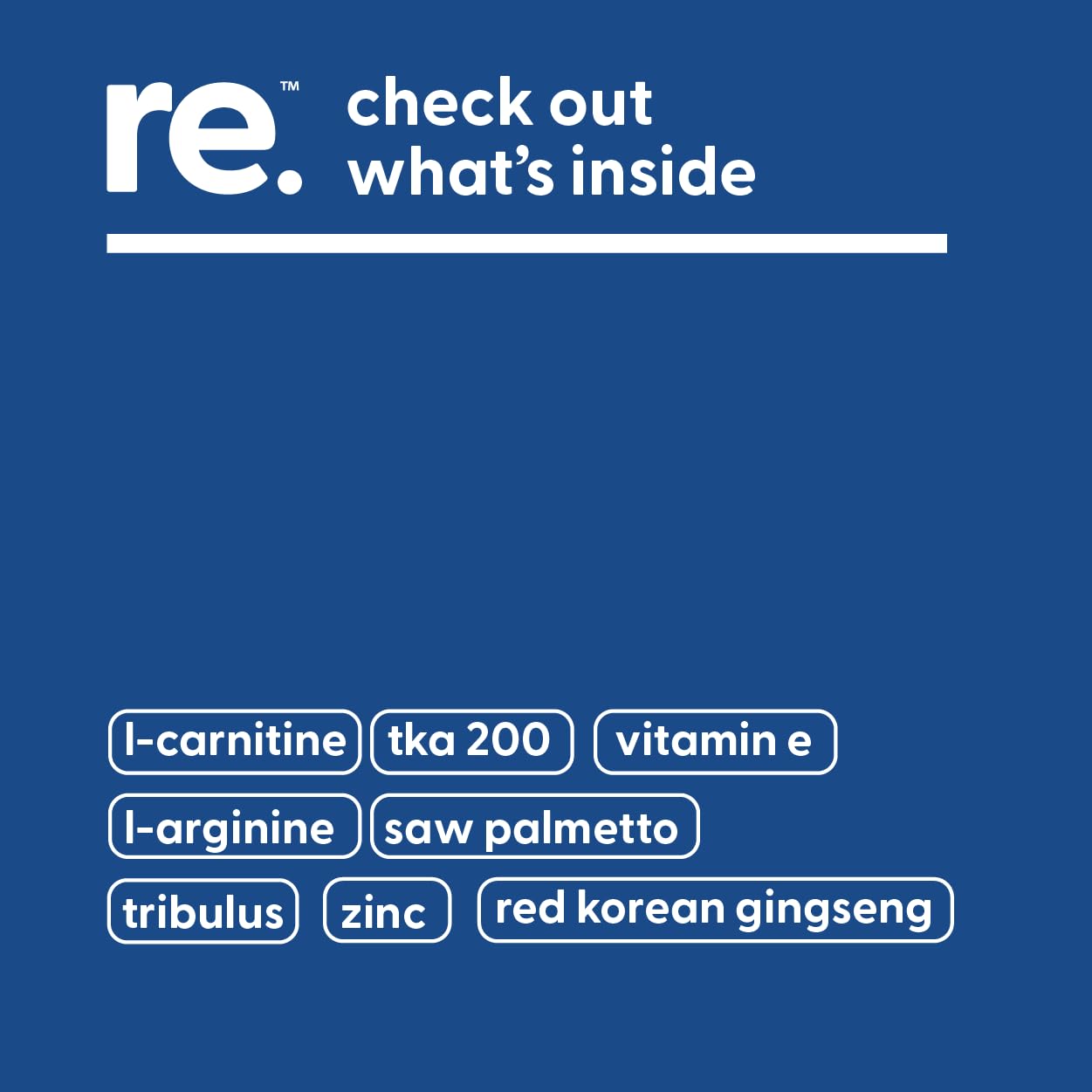 recomnd Nutrition - Man+ Formula, Energy Support, Muscle Support, and Prostate Health Supplements for Men with Vitamin E, Saw Palmetto, Red Korean Ginseng, and More, 120 Capsules - dailyvitalstore