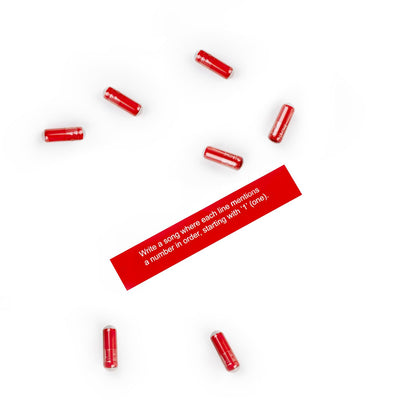 Recording Business Writer's Block Pain Relief (60 Original Songwriting Prompts in Capsules) for Artists/Musicians, Songwriters, & Poets - dailyvitalstore