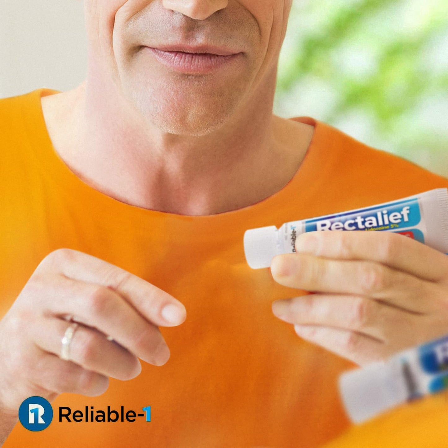 Rectalief 5% Lidocaine Hemorrhoid Cream (Max Non-RX Strength) Reliable-1 Laboratories Soothing Anorectal, Numbing Hemorrhoidal Ointment - Pain, Itching, & Burning, Strongest OTC Anal Treatment, 2-Pack - dailyvitalstore