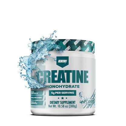 REDCON1 Creatine Monohydrate - Keto Friendly + Vegan Pre & Post Workout Supplement - Creatine Powder to Support Recovery & Athletic Performance (60 Servings) - dailyvitalstore