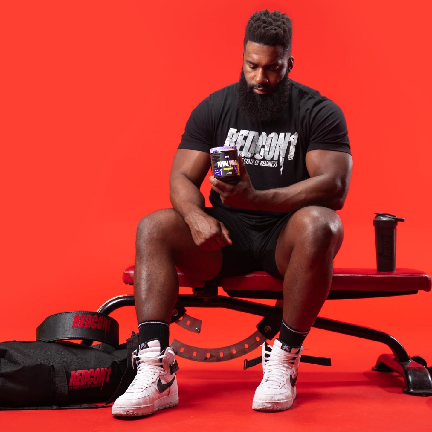 REDCON1 Total War Pre Workout - Beta Alanine + Citrulline Malate Keto Friendly Preworkout for Men & Women with 320mg of Caffeine - Fast Acting -Blue Lemonade (30 Servings) - dailyvitalstore