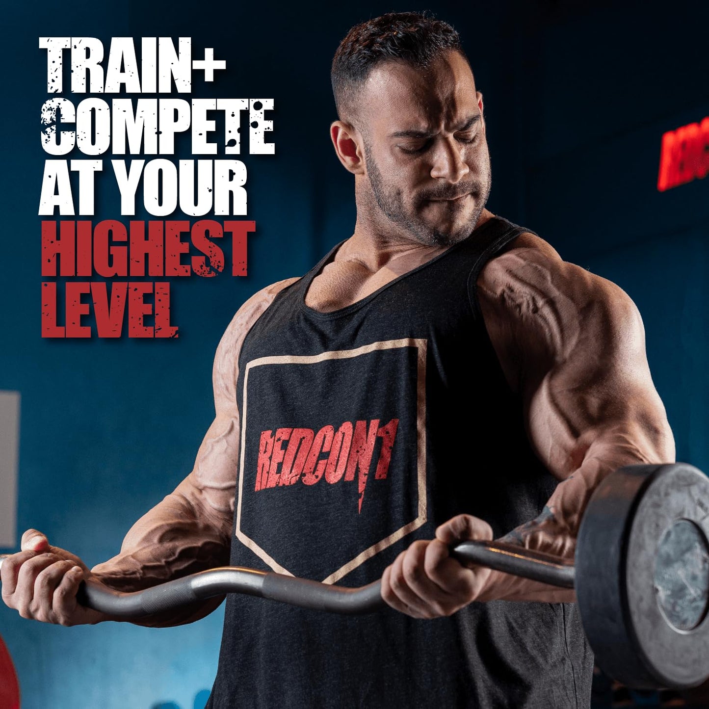 REDCON1 Total War Pre Workout - Beta Alanine + Citrulline Malate Keto Friendly Preworkout for Men & Women with 320mg of Caffeine - Fast Acting -Blue Lemonade (30 Servings) - dailyvitalstore