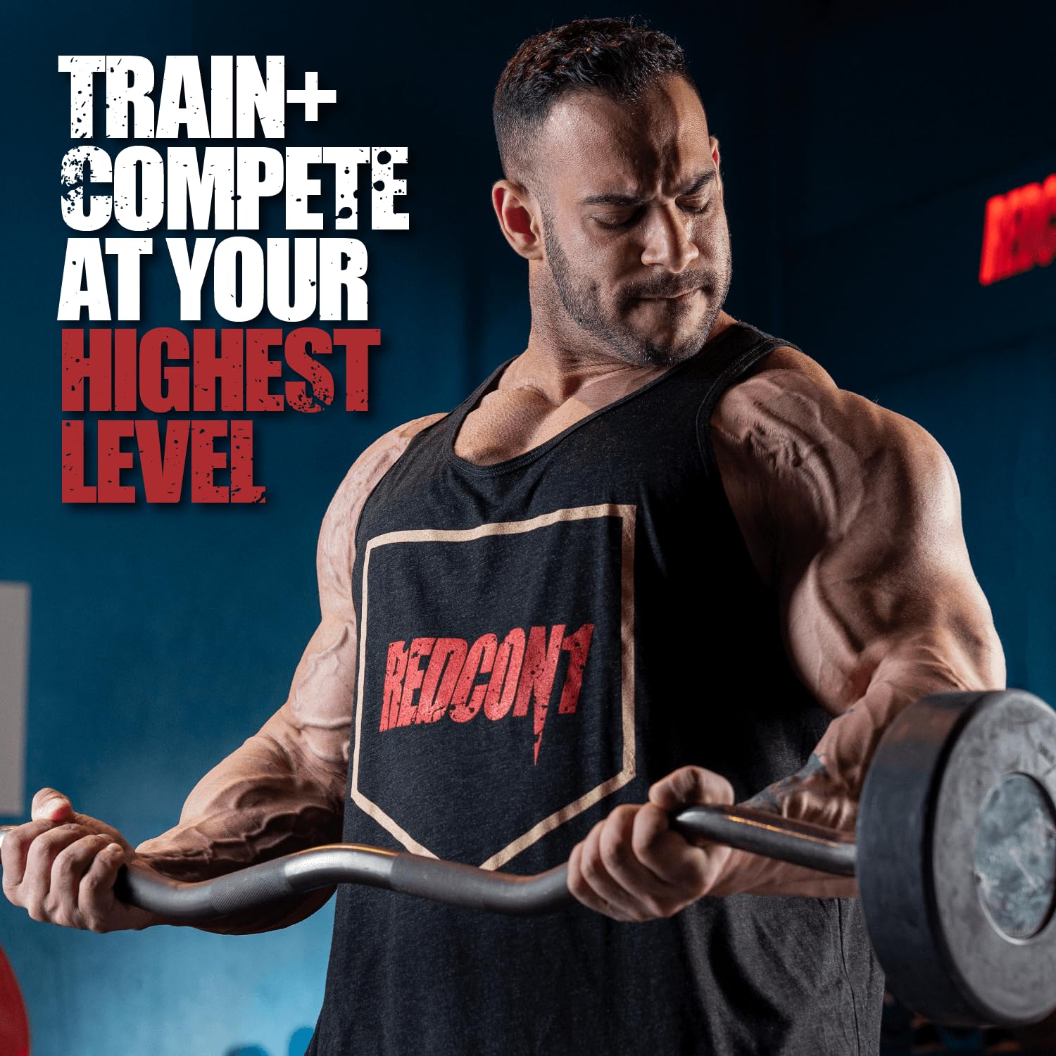 REDCON1 Total War Pre Workout - Beta Alanine + Citrulline Malate Keto Friendly Preworkout for Men & Women with 320mg of Caffeine - Fast Acting -Blue Lemonade (30 Servings) - dailyvitalstore
