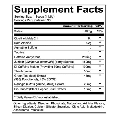 REDCON1 Total War Pre Workout - Beta Alanine + Citrulline Malate Keto Friendly Preworkout for Men & Women with 320mg of Caffeine - Fast Acting -Blue Lemonade (30 Servings) - dailyvitalstore